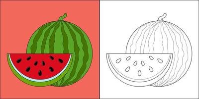 Printable:6hoi37ryzii= Watermelon Coloring Page