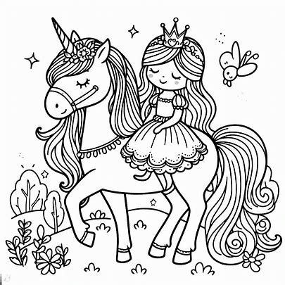 Printable:2hnp8gwa2ga= Unicorn Coloring Pages