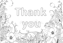 Printable:2jljv0m3txw= Thank You Coloring Page