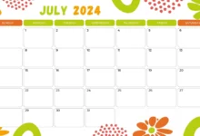 Printable:8fsowwqrk0e= July 2024 Calendar