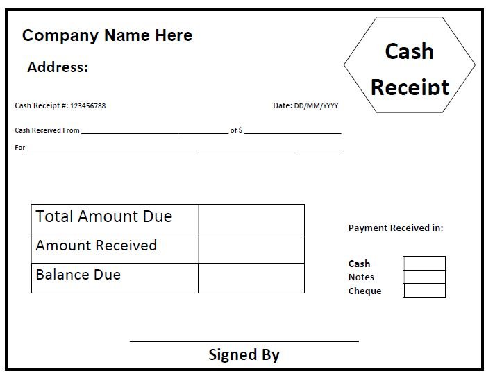 Printable:8j3olvnkles= Free Receipt Template